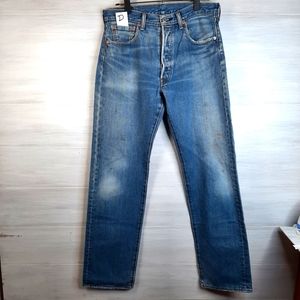 501 Levi Strauss original 2016 era.     size W34 L36 . Blue